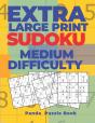 Extra Large Print Sudoku Medium Difficulty - Preview