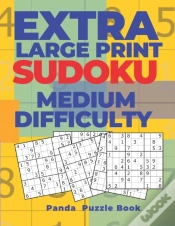 Capa do artigo Extra Large Print Sudoku Medium Difficulty