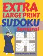Extra Large Print Sudoku Samurai - Preview