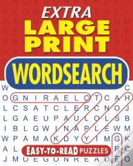 Extra Large Print Wordsearch