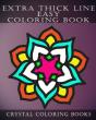 Extra Thick Line Easy Coloring Book - Preview