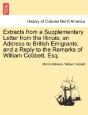 Extracts From A Supplementary Letter Fro - Preview