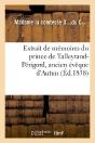 Extrait De Memoires Du Prince De Talleyrand-Perigord - Preview