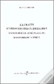 Capa do artigo Extraits Et Procedures Judiciaires ; Ancien Regime Et Revolution