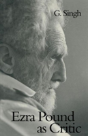 Ezra Pound As Critic - Preview
