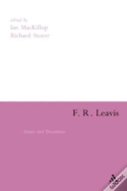 Capa do artigo F. R. Leavis