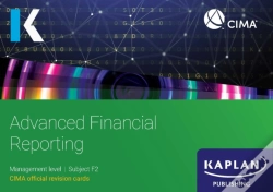 Capa do artigo F2 Advanced Financial Reporting - Revision Cards