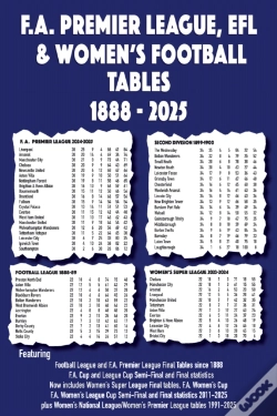 Capa do artigo Fa Premier League, Efl & Women'S Football Tables 1888-2025