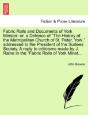 Fabric Rolls And Documents Of York Minst - Preview