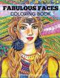 Fabulous Faces Coloring Book - Preview