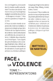 Face À La Violence Tome 1 : Représentations