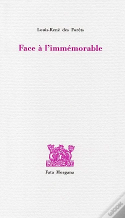 Capa do artigo Face À L'Immémorable