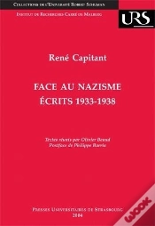 Capa do artigo Face Au Nazisme. Ecrits, 1933-1938