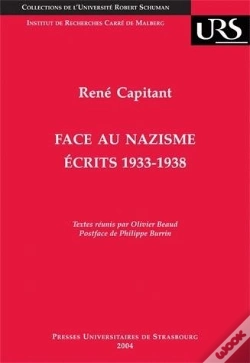 Capa do artigo Face Au Nazisme. Ecrits, 1933-1938