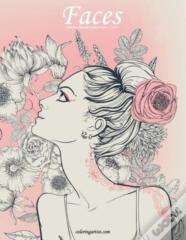 Faces Coloring Book For Grown-Ups 1, 2 & 3