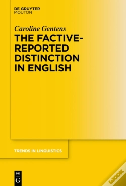 Capa do artigo Factive-Reported Distinction In English