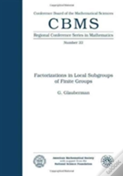 Capa do artigo Factorizations In Local Subgroups Of Finite Groups