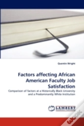 Factors Affecting African American Facul
