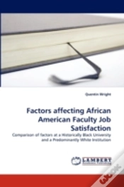 Capa do artigo Factors Affecting African American Facul