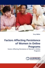 Capa do artigo Factors Affecting Persistence Of Women In Online Programs