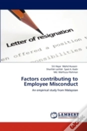 Capa do artigo Factors Contributing To Employee Miscond
