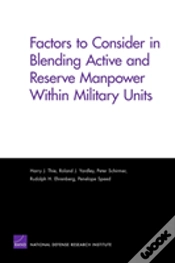 Capa do artigo Factors To Consider In Blending Active And Reserve Manpower Within Military Units