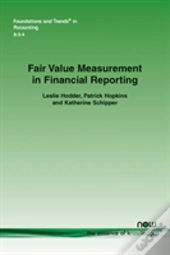 Fair Value Measurement In Financial Reporting