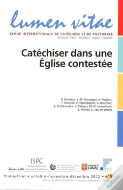 Capa do artigo Faire Catechese Dans Une Eglise Contestee