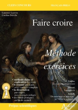 Capa do artigo Faire Croire : Méthode & Exercices