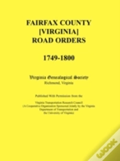 Capa do artigo Fairfax County (Virginia) Road Orders, 1
