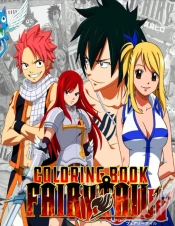 Capa do artigo Fairy Tail Coloring Book