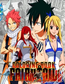 Capa do artigo Fairy Tail Coloring Book