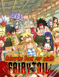 Capa do artigo Fairy Tail Colouring Book For Adults