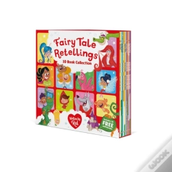 Capa do artigo Fairy Tale Retellings By Red: 10 Book Collection