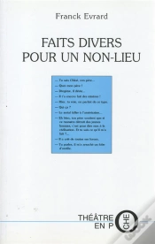 Capa do artigo Faits Divers Pour Un Non-Lieu