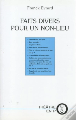 Capa do artigo Faits Divers Pour Un Non-Lieu