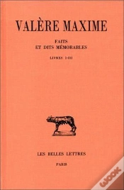 Capa do artigo Faits Et Dits Mémorables ; Livres I-Iii