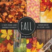 Fall Scrapbook Paper Pad 8x8 Scrapbooking Kit For Papercrafts, Cardmaking, Printmaking, Diy Crafts, Nature Themed, Designs, Borders, Backgrounds, Patterns