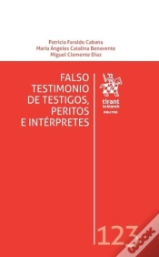 Capa do artigo Falso Testimonio De Testigos, Peritos E Intérpretes