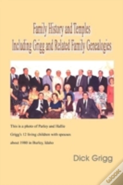 Capa do artigo Family History And Temples Including Grigg And Related Family Genealogies