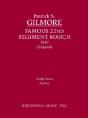 Famous 22nd Regiment March: Study Score - Preview