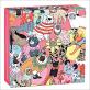 Fancy Dress Cats Mini Fliptop Notecard Box