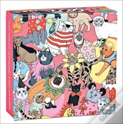Capa do artigo Fancy Dress Cats Mini Fliptop Notecard Box