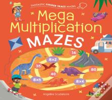 Fantastic Finger Trace Mazes: Mega Multiplication Mazes