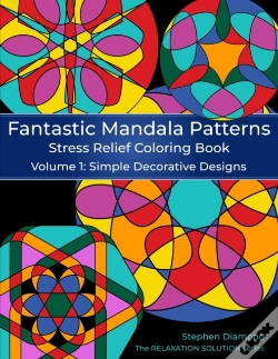 Capa do artigo Fantastic Mandala Patterns Stress Relief Coloring Book