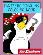 Fantastic Penguins Coloring Book - Preview