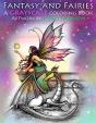Fantasy And Fairies- A Grayscale Coloring Book - Preview