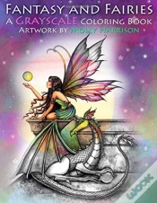 Capa do artigo Fantasy And Fairies- A Grayscale Coloring Book