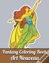 Fantasy Coloring Book Art Nouveau