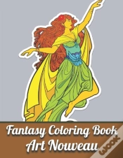 Capa do artigo Fantasy Coloring Book Art Nouveau